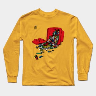 Red Bucket Long Sleeve T-Shirt